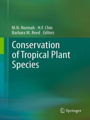 cover image of Conservation of Tropical Plant Species
